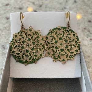 Medallion Statement Earrings LAST CHANCE! Get it before I donate!